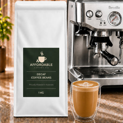Decaf Coffee Beans 1kg – 100% Arabica
