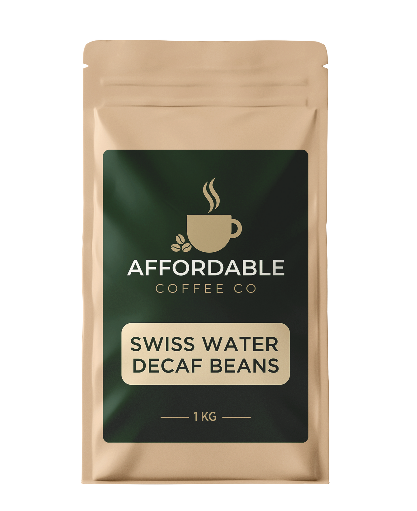 Swiss Water® Decaf Coffee Beans — 1kg