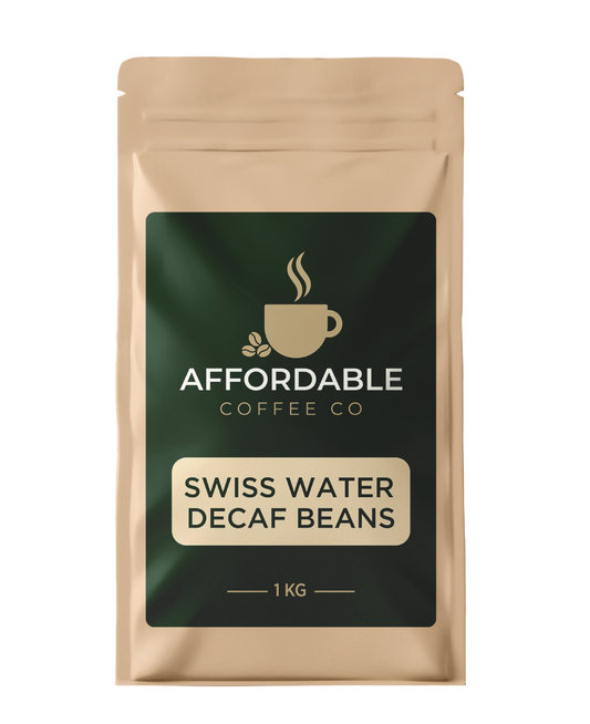 Swiss Water® Decaf Coffee Beans — 1kg